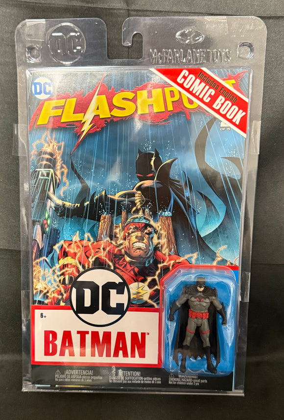 DC PAGE PUNCHERS BATMAN W/FLASHPOINT #2 3IN AF