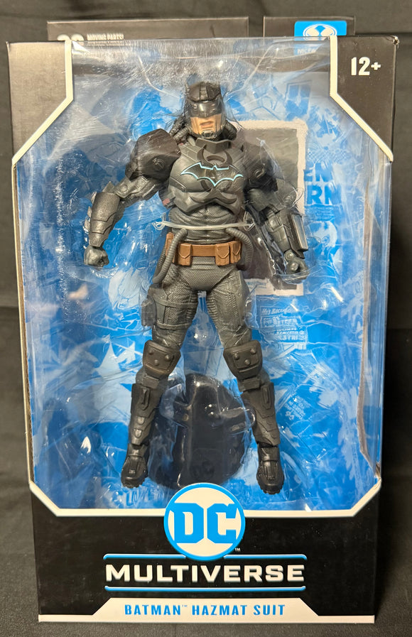 DC MULTIVERSE BATMAN HAZMAT SUIT 7IN AF
