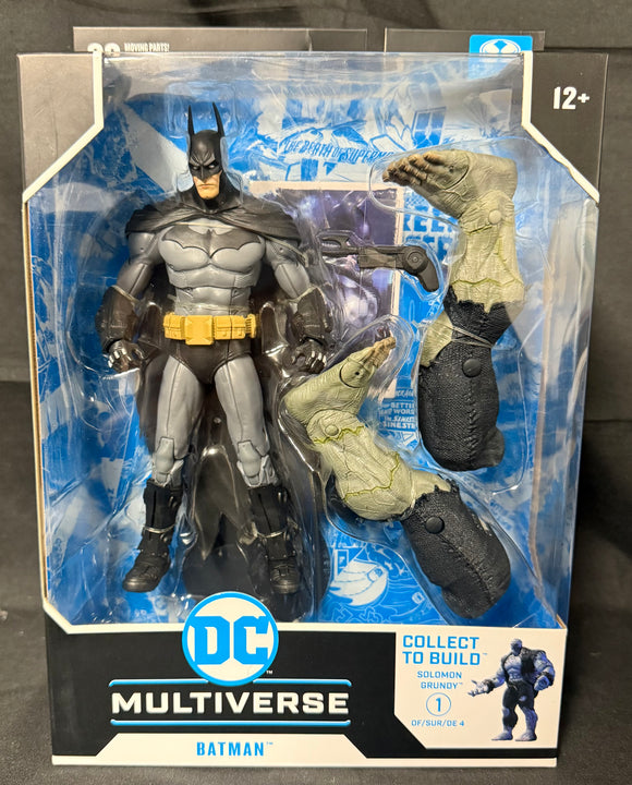 DC MULTIVERSE ARKHAM CITY (SOLOMON GRUNDY BAF) BATMAN 7IN AF