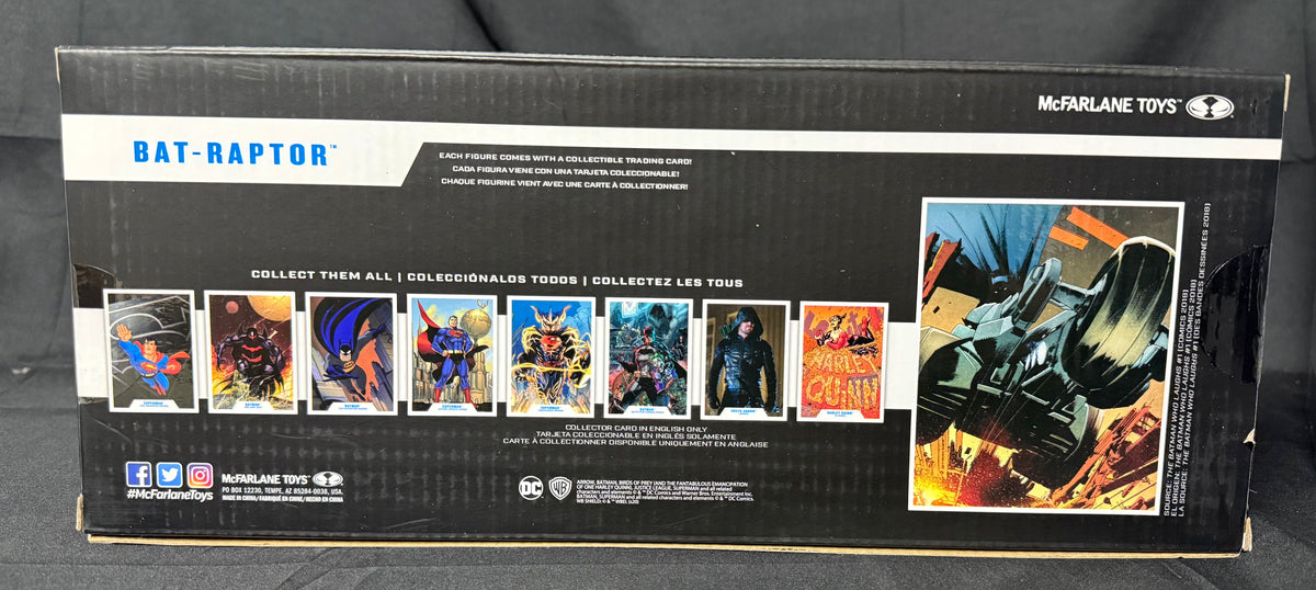 DC MULTIVERSE VEHICLES - BAT RAPTOR CS – Another Dimension Comics