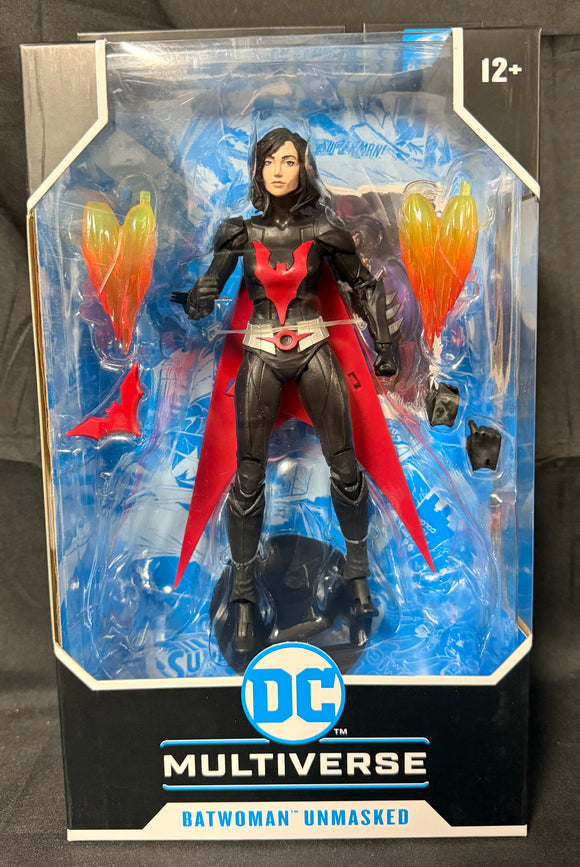 DC MULTIVERSE BATMAN BEYOND - BATWOMAN UNMASKED 7IN AF
