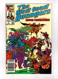WEST COAST AVENGERS #4 (1986) CANADIAN PRICE VARIANT 1ST APPEARANCE OF MASTER PANDEMONIUM VF