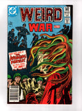 WEIRD WAR TALES #107 (1982) NEWSSTAND VARIANT LETTER FROM TODD MCFARLANE PUBLISHED ON THE LETTERS PAGE VF/VF+