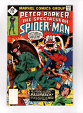 SPECTACULAR SPIDER-MAN #13 (1977) 1ST FULL APPEARANCE OF RAZORBACK WHITMAN VARIANT VF