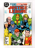 JUSTICE LEAGUE #1 (1987) 1ST APPEARANCE OF MAXWELL LORD NM