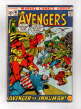 AVENGERS #95 (1972) KREE SKRULL WAR; NEAL ADAMS ART VG/VG+