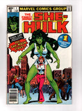 SAVAGE SHE-HULK #1 (1980) NEWSSTAND EDITION 1ST APPEARANCE OF SHE-HULK VF/VF+