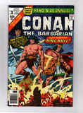 CONAN THE BARBARIAN ANNUAL #3 (1977) VF/VF+