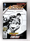 ACTION COMICS #10 (2012) LIMITED GENE HA SKETCH VARIANT 1:100 UNOPENED NM