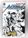 ACTION COMICS #12 (2012) LIMITED RAGS MORALES SKETCH VARIANT 1:100 UNOPENED NM