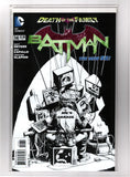BATMAN #14 (2013) LIMITED GREG CAPULLO SKETCH COVER 1:100 UNOPENED NM