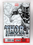 THOR: GOD OF THUNDER #1 (2013) LIMITED JOE QUESADA SKETCH COVER 1:150 UNOPENED NM
