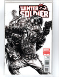 WINTER SOLDIER #1 (2012) LIMITED LEE BERMEJO SKETCH COVER 1:100 UNOPENED NM