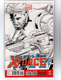 CABLE AND X-FORCE #1 (2013) LIMITED JOE QUESADA SKETCH COVER 1:100 UNOPENED NM