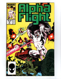 ALPHA FLIGHT #51 (1987) 1ST JIM LEE WORK AT MARVEL NM-/NM