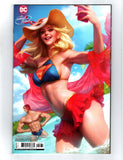 ACTION COMICS #1046 STANLEY ARTGERM LAU SWIMSUIT CARD STOCK VARIANT COVER (2022) NM-