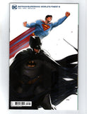 BATMAN / SUPERMAN: WORLD'S FINEST #8 TAURIN CLARKE CARD STOCK VARIANT COVER (2022) NM-