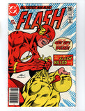 FLASH #324 (1983) CANADIAN PRICE VARIANT DEATH OF PROFESSOR ZOOM FNVF/VF-