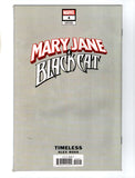 MARY JANE & BLACK CAT #4 (2023) ALEX ROSS TIMELESS BLACK CAT VIRGIN VARIANT COVER NM-