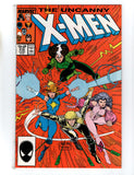 UNCANNY X-MEN #218 (1987) 1ST MARC SILVESTRI WORK ON THE X-MEN NM