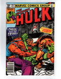 INCREDIBLE HULK #257 (1981) NEWSSTAND VARIANT 1ST APPEARANCE OF ARABIAN KNIGHT VF-/VF