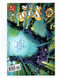 NEW GODS #12 (1996) FRONT COVER SIGNED BY JOHN BYRNE NM-