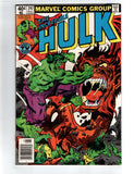INCREDIBLE HULK #247 (1980) NEWSSTAND VARIANT VF+/VFNM