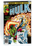 INCREDIBLE HULK #243 (1980) NEWSSTAND VARIANT VF/VF+