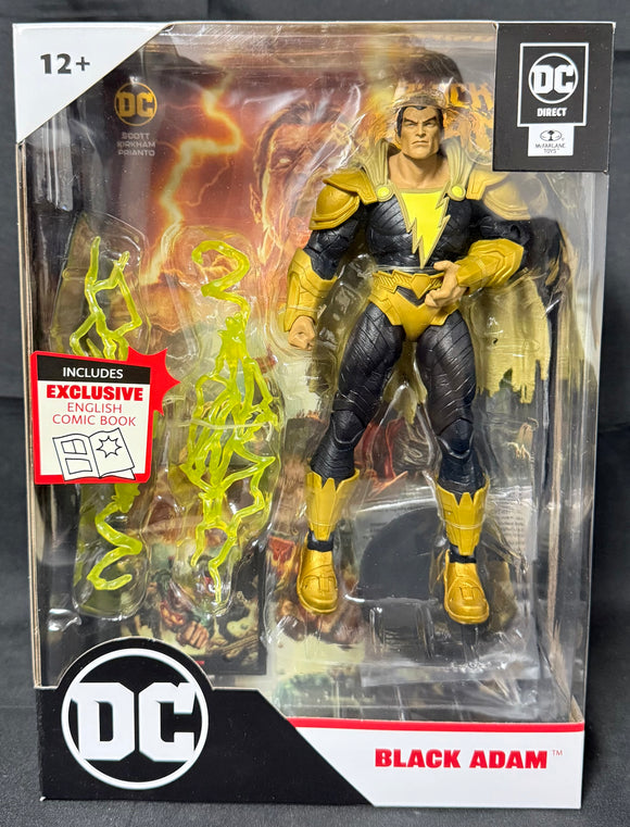 DC PAGE PUNCHERS BLACK ADAM - BLACK ADAM #1 7IN AF