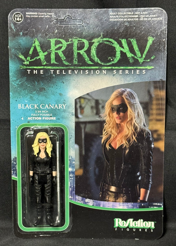REACTION ARROW BLACK CANARY 3.75IN AF