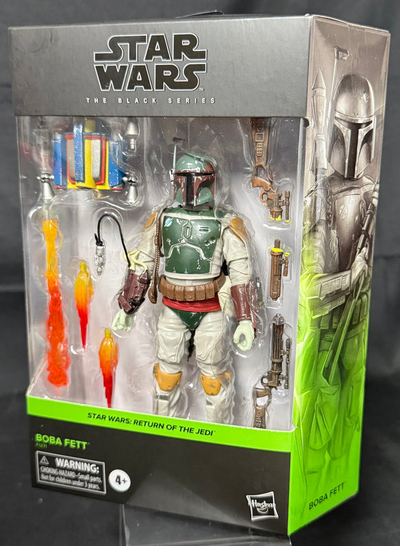 STAR WARS BLACK SERIES ROTJ 06 DLX BOBA FETT 6IN AF