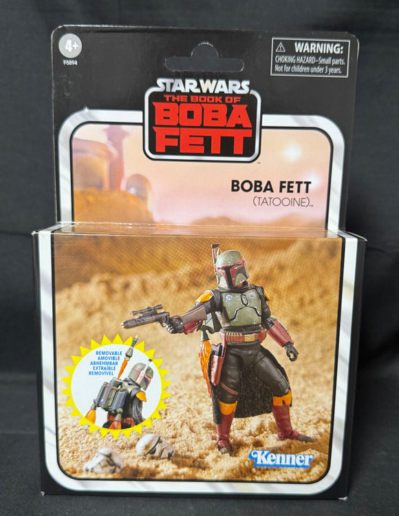 STAR WARS VINTAGE BOOK OF BOBA FETT DLX AF