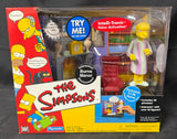 SIMPSONS 2002 BURN'S MANOR WITH PJ MR. BURNS INTERACTIVE PLAYSET