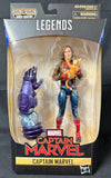 CAPTAIN MARVEL LEGENDS (KREE SENTRY BAF) CAPTAIN MARVEL W/GOOSE 6IN AF