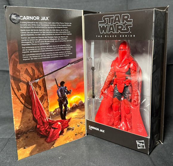 STAR WARS BLACK SERIES CRIMSON EMPIRE CARNOR JAX 6IN AF
