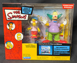 SIMPSONS 2003 WORLD OF SPRINGFIELD THE KRUSTYLU STUDIOS DIORAMA INTERACTIVE ENVIRONMENT PLAYSET