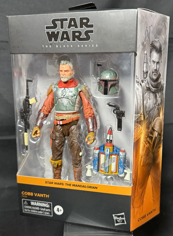 STAR WARS BLACK SERIES MANDALORIAN 18 DLX COBB VANTH 6IN AF