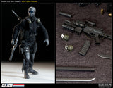SIDESHOW GI JOE COMMANDO SNAKE EYES WITH TIMBER 1:6 SCALE FIGURE