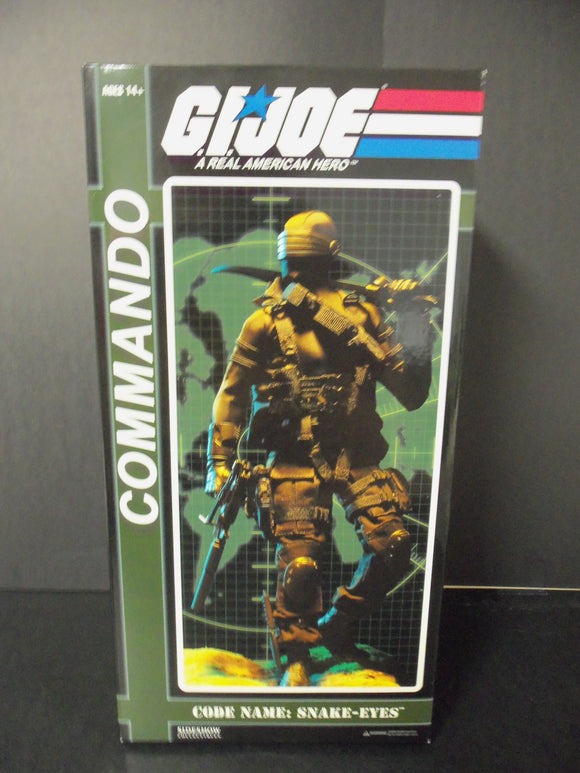 SIDESHOW GI JOE COMMANDO CODE NAME: SNAKE-EYES 1:6 SCALE FIGURE