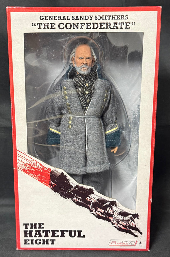 HATEFUL EIGHT MOVIE THE CONFEDERATE GENERAL SANDY SMITHERS 8IN AF