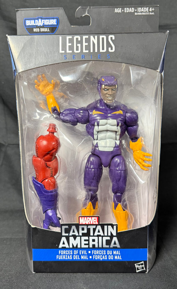 CAPTAIN AMERICA CW LEGENDS (RED SKULL ONSLAUGHT BAF) COTTONMOUTH 6IN AF