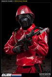SIDESHOW GI JOE COBRA ELITE TROOPER CODE NAME: CRIMSON GUARD 1:6 SCALE FIGURE