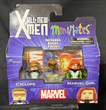 MARVEL MINIMATES SER 59 CYCLOPS/MARVEL GIRL