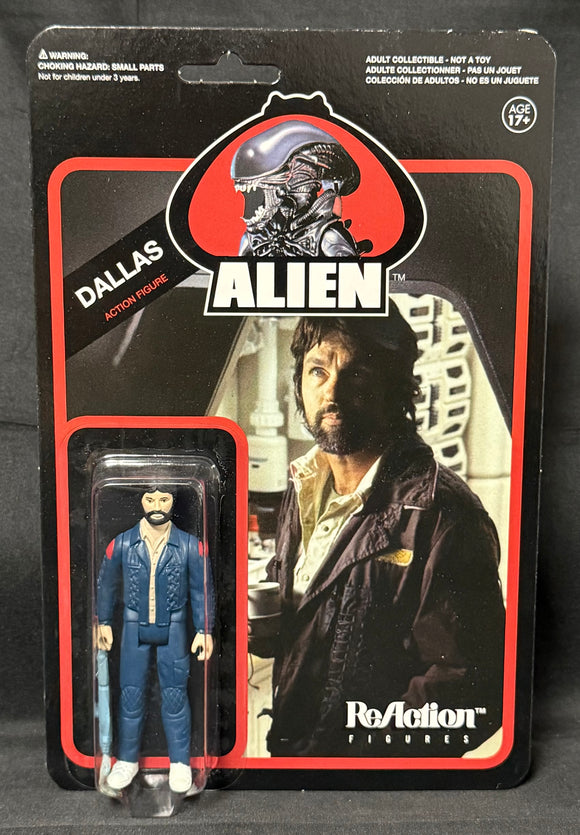 REACTION ALIEN DALLAS 3.75IN AF