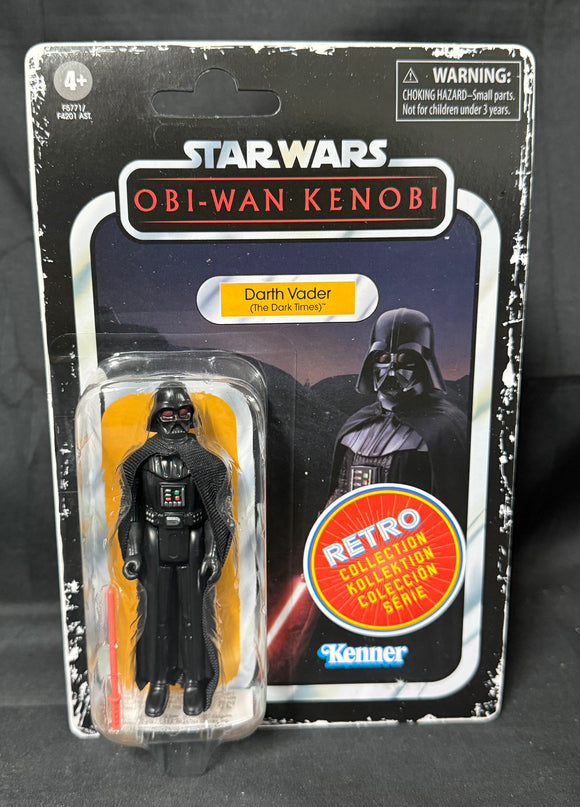 STAR WARS OBI-WAN KENOBI RETRO COLLECTION DARTH VADER DARK TIMES 3.75IN AF