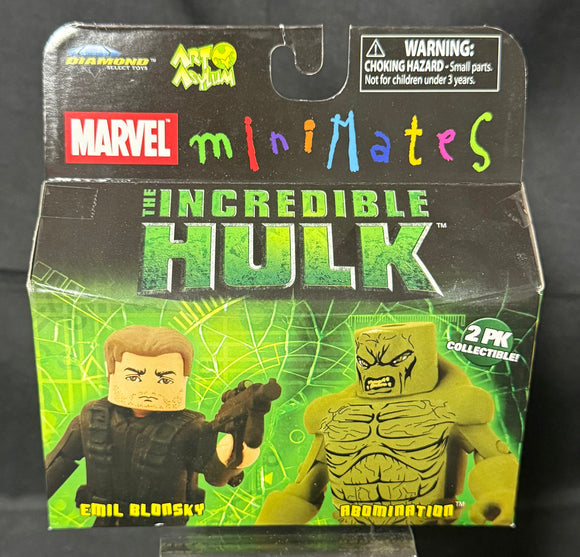 MARVEL MINIMATES SER 22 EMIL BLONSKY/ABOMINATION