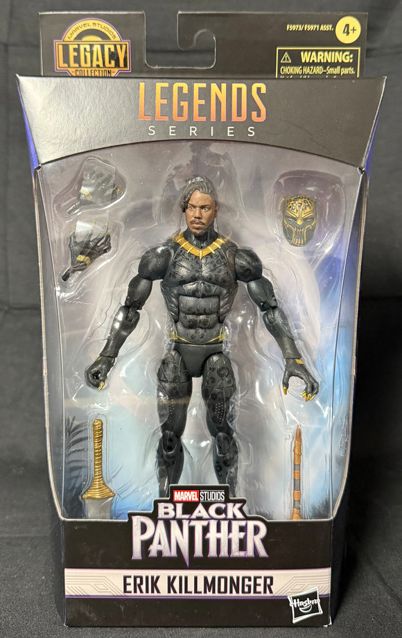 BLACK PANTHER LEGENDS LEGACY ERIK KILLMONGER 6IN AF