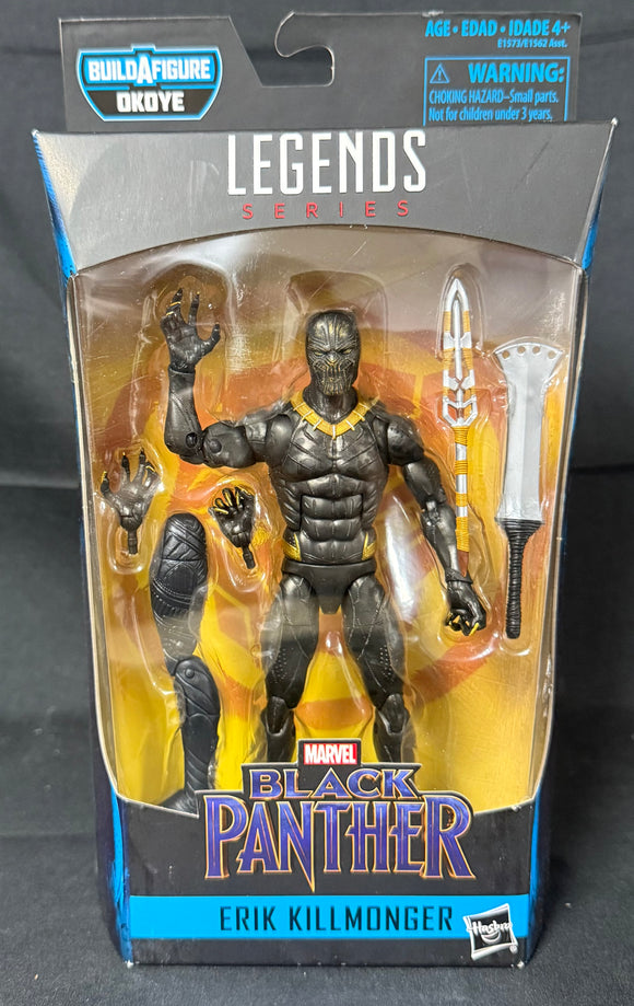 BLACK PANTHER LEGENDS (OKOYE BAF) ERIK KILLMONGER 6IN AF