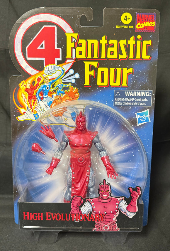 FANTASTIC FOUR VINTAGE LEGENDS HIGH EVOLUTIONARY 6IN AF