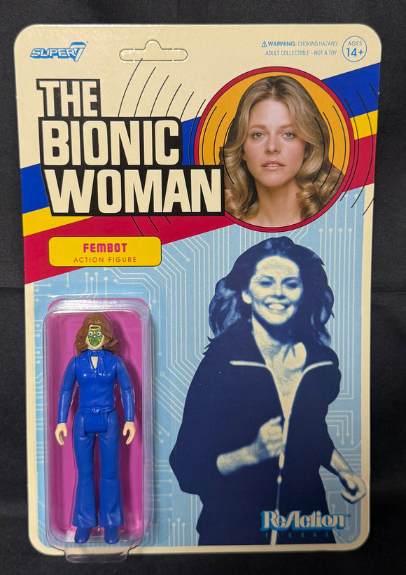 REACTION BIONIC WOMAN FEMBOT 3.75IN AF